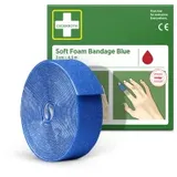 CEDERROTH Soft Foam Bandage Blue selbstklebendes Pflaster 3 cm x 4,5m