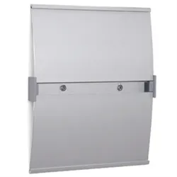 Schild Elegantes Leitsystem, Ausführung Wandmontage, Alu, eloxiert, 200x200 mm