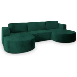 masseno Ecksofa VEZZO M Polyester 3-Sitzer Grün