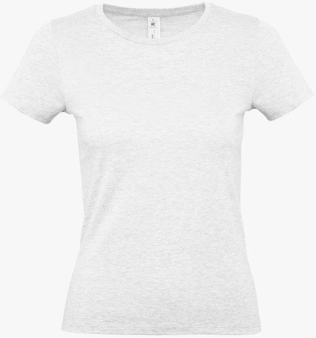 B&C - #E150 Damen T-Shirt - Ash / XS