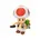 Toad Actionfigur 13 cm rot/weiß