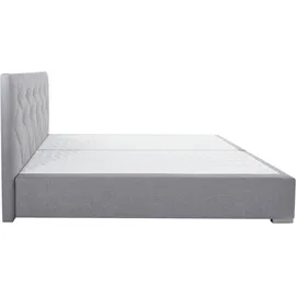 Home Affaire Boxbett HOME AFFAIRE "Tynan", grau, B:194cm L:210cm, Komplettbetten, Boxspringbett, wahlweise mit Bettkasten, in H2, H3 & H4 erhältilich