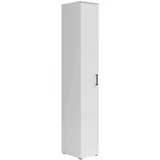 milino Mehrzweckschrank 30 x 195 x 40 cm Weiß