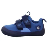 Affenzahn Barfußschuh Baumwolle Lucky Bär blau - Blau - 21