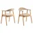 Actona Esszimmerstuhl Addi Polyester beige 2er Set