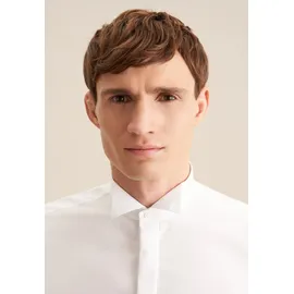 Seidensticker Slim Fit Smokinghemd Weiß M