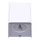 Nowa Außenleuchte Kunststoff 10x11,5x10 cm 2x 2 Watt warmweiß weiß