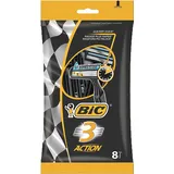 BIC Einwegrasierer 3 Action 923078 8St