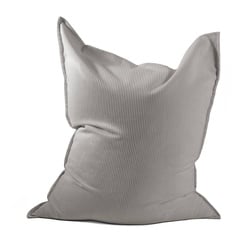 Sitting Point Sitzsack Bigbag Shara Cord Grau