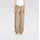 MAC Jeans Chiara Belt Leinenhose Wide Fit Braun 44 30