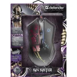 DEFENDER GM-933 SIN'SISTER schwarz