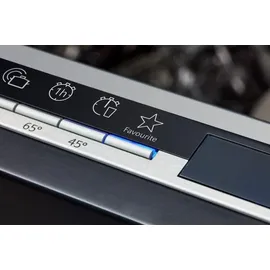 Siemens iQ300 SX53ES02CE Einbau-Geschirrspüler (teilintegrierbar, 598 mm breit, Edelstahl)