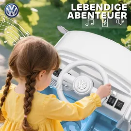 aiyaplay Kinder Elektroauto 12V Volkswagen blau (1-tlg)