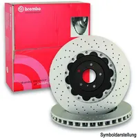 Brembo Bremsscheibe 09.A968.1X