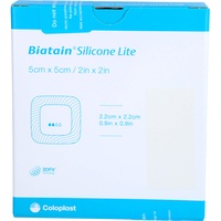 Avitamed GmbH BIATAIN Silicone Lite Schaumverband 5x5 cm