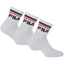 Fila Socken 3er Pack Weiß 43-46