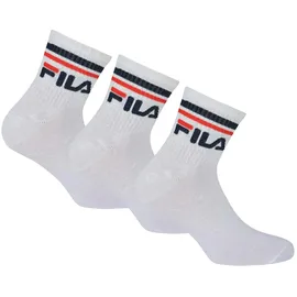 Fila Socken 3er Pack Weiß 43-46