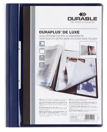 Preisvergleich Produktbild Angebotshefter Duraplus de luxe A4 dunkelblau