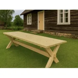 Holztisch RETRO 177x75x70
