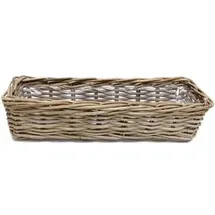 Frank-Flechtwaren Koboo-Grey 60 x 16 x 15 cm Grau
