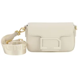 Bogner Pontresina Neve Nera Umhängetasche Leder Beige/Weiß