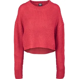 URBAN CLASSICS Wide Oversize Sweatshirt Rot XL