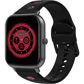ABYX Fit Touch 3 BT 20 mm Aluminiumgehäuse schwarz Silikonarmband schwarz M