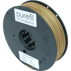 Purefil Filament (PLA, 1.75 mm, 350 g, Gold), 3D Filament, Gold