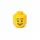 nhg gmbh Aufbewahrungskopf Happy Boy 1-tlg. gelb
