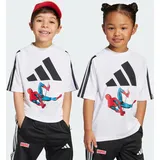 Adidas Marvel Spider-Man T-Shirt Kinder WEISS|SCHWARZ 122