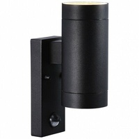 Nordlux Sensor Wandleuchte Tin Maxi schwarz Außenleuchte mit Bewegungsmelder