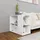 vidaXL Beistelltisch Weiß Holz 60 x 30 x 10,5 cm
