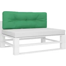 vidaXL Palettenkissen 120 x 40 x 12 cm grün 1 St.