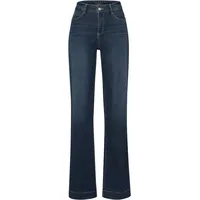 MAC Dream Wide Leg Jeans in dunkler Waschung-D42 /