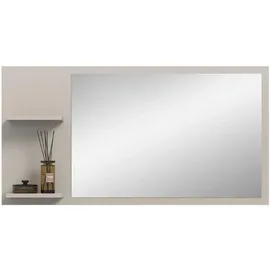 VCM Garderobenspiegel 106 x 55 cm Creme