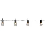 StarTrading LED Lichterkette 4,5 m Transparent Warmweiß