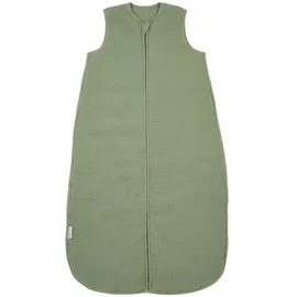 Meyco Schlafsack Musselin wattiert - Olive Green - Gr. 90 cm