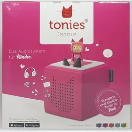 Tonies Toniebox Starterset pink mit Kreativ-Tonie