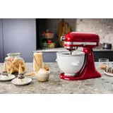 KitchenAid 4,8 L 5KSM175 Artisan Küchenmaschine Steellover mit Edelstahl-Werkzeugen, Farbe:Empire Rot