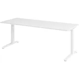 bümö Schreibtisch Serie-XB Weiß