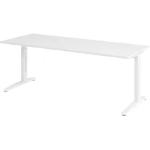 bümö Schreibtisch Serie-XB Weiß