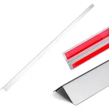 Vevor Kantenschutz für Wand, 38 x 38 x 2436 mm, 10er-Pack Winkelprofil, Eckenschutz aus Edelstahl, Wandschutz, mit 3M Klebeband, 90-Grad-Winkel,ideal für Zuhause, Büro & öffentliche Räume