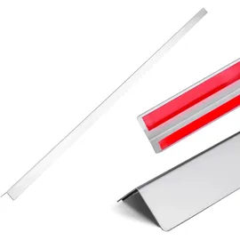 Vevor Kantenschutz für Wand, 38 x 38 x 2436 mm, 10er-Pack Winkelprofil, Eckenschutz aus Edelstahl, Wandschutz, mit 3M Klebeband, 90-Grad-Winkel,ideal für Zuhause, Büro & öffentliche Räume