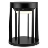 Brendz Solar Tischlampe Outdoor, 1000 Lumen, Warmweißes Licht, USB-C aufladbar, 3 Lichtstufen, bis zu 15 Stunden Leuchtdauer, LED Solar Laterne für draußen, Solarlaterne für Außen, Vela & Crux