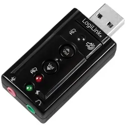 LogiLink USB Soundkarte mit Virtual 7.1 Klinke