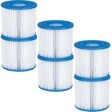 Summer Waves Filterkartusche Größe D 6er Pack