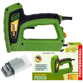 PROCRAFT PEH50 Tackerpistole 220 - 240 V 8 - 20 mm