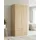 Priess Wäscheschrank Barcelona 94 x 193 x 54 cm Braun/Beige