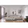 Cotta Ecksofa COTTA "Orion L-Form", platinum, B:310cm H:70cm T:225cm, 100% Polyester, Sofas, Ecksofa, mit Kopfteilverstellung & 5 Nierenkissen