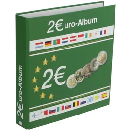 SAFE Schwäbische Albumfab Münzensammelalbum für alle 2 Euromünzen. Für 80 Münzen.